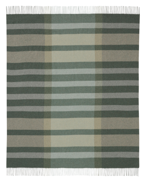 Biederlack Kaschmirplaid 'Moss Charming' 150 x 200 cm Grün